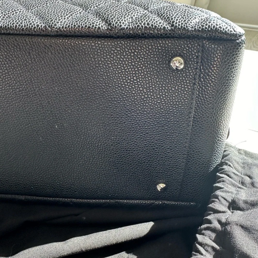 Chanel Black Caviar Grand Shopping Tote (GST)